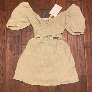 Urban Renewal Wrap Top mini dress